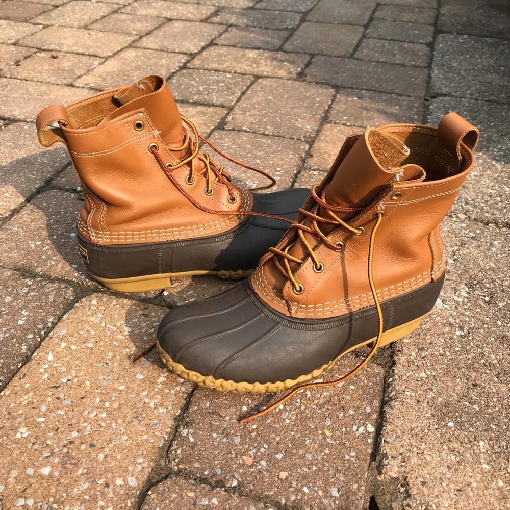 Women’s L.L. Bean Boots, 8” Thinsulate Tan/Brown